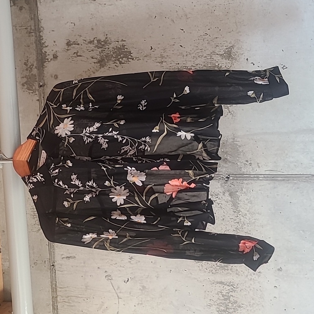 Flynne Sky Silk Top
